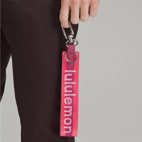 NEW lululemon athletica Pink Keychain Accessory- Never Lost Keychain
Wordmark - Picture 3 of 7